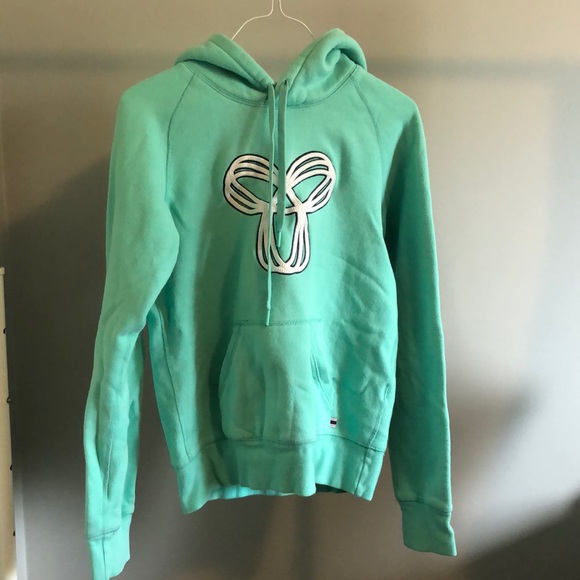 teal tna hoodie from aritzia - Picture 1 of 3